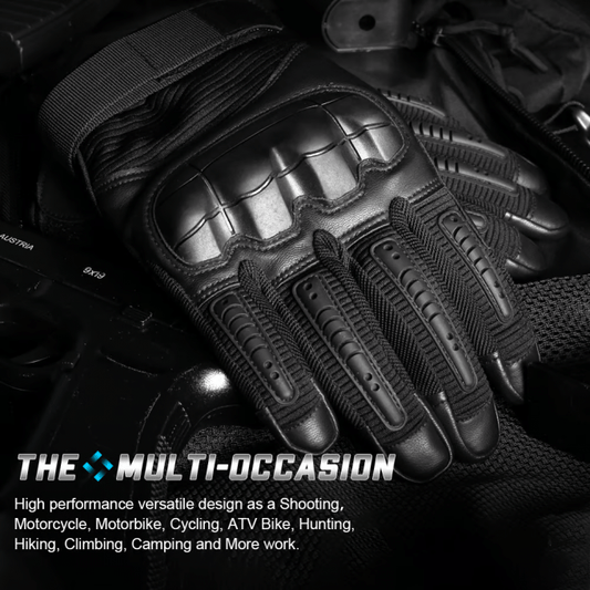 Indestructible full - fingered protective tactical gloves - sklepe.com - 