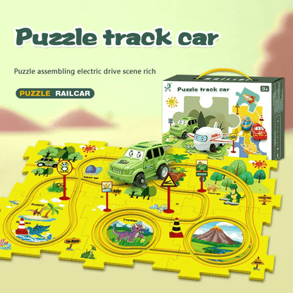 kids puzzle racecar track set - sklepe.com - 